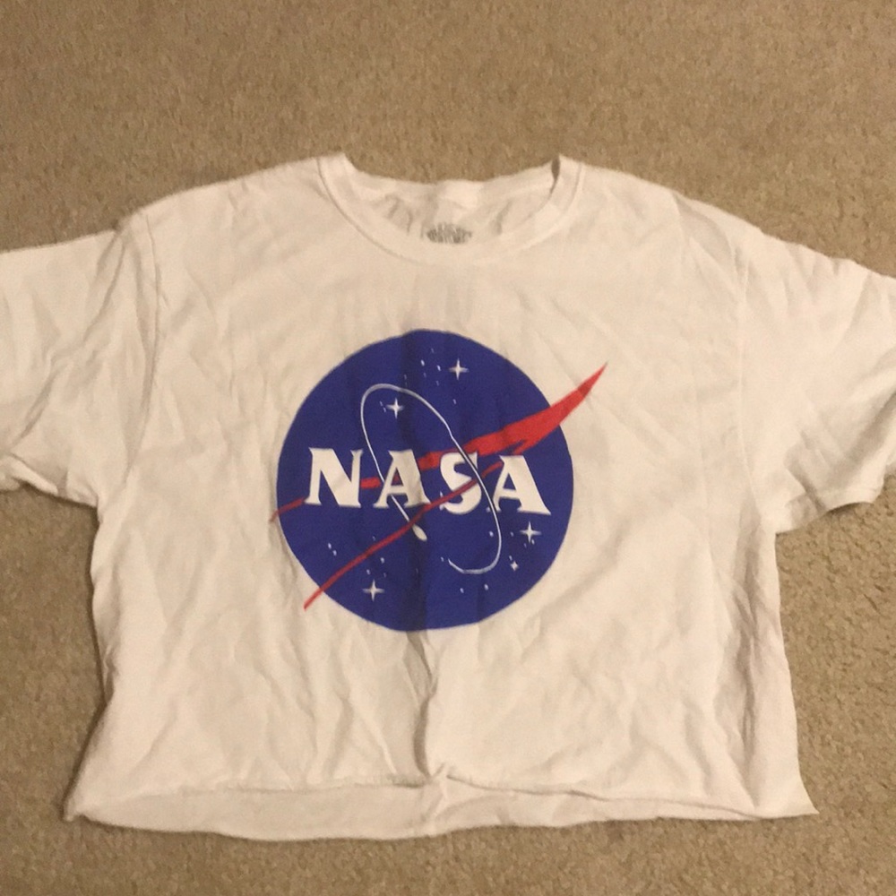 NASA Crop T-shirt